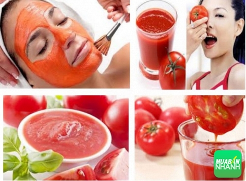 Cách dưỡng trắng cho da dầu bằng cà chua